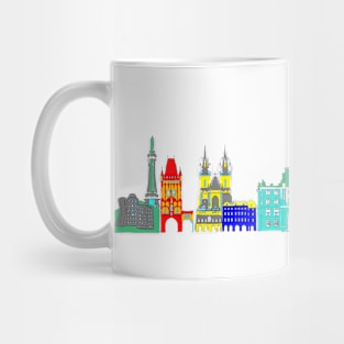 Prague buildings Mug